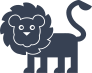 Cute Lion Sticker