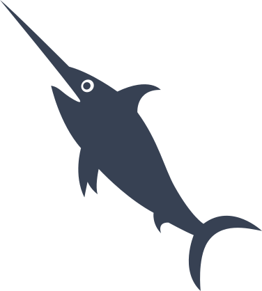Cute Marlin Fish Fishing Sticker