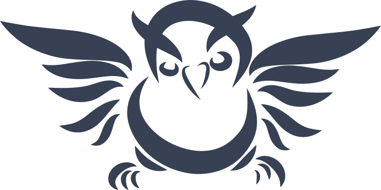 Cute Owl Flying Sticker