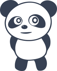Cute Panda Bear Sticker