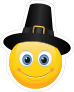 Cute Pilgrim Emoji Sticker