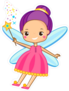 Cute Pink Fairy Sticker