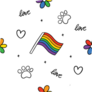 Cute Pride Lgbtq Symbols Sticker