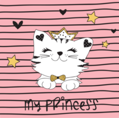 Cute Princess Cat Sticker