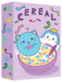 Cute Purple Cereal Box Illustration Sticker