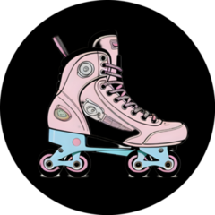 Cute Rollerblades Sticker