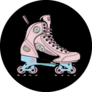 Cute Rollerblades Sticker