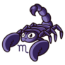 Cute Scorpio Zodiac Sign Sticker