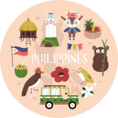 Cute Set Philippine Sticker
