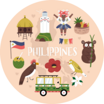 Cute Set Philippine Sticker