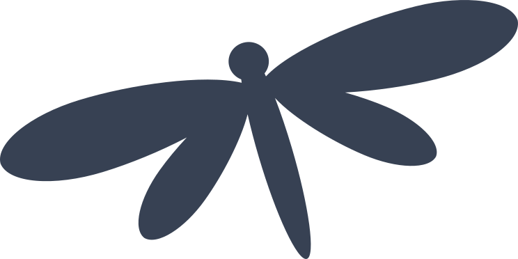 Cute Simple Dragonfly Sticker