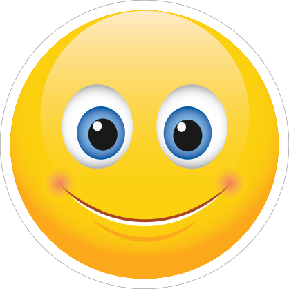 Cute Smile Emoji Sticker