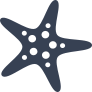Cute Starfish With Dots Sticker