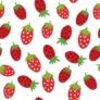 Cute Strawberry Pattern Sticker