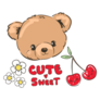 Cute Sweet Cherry Sticker
