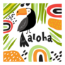 Cute Toucan Aloha Sticker