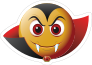 Cute Vampire Emoji Sticker