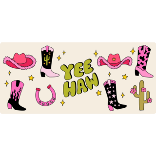 Cute Yeehaw Sticker Sheet