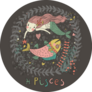 Cute Zodiac Sign - Pisces Illustration Sticker