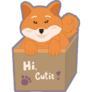 Cutie Shiba Inu Sticker