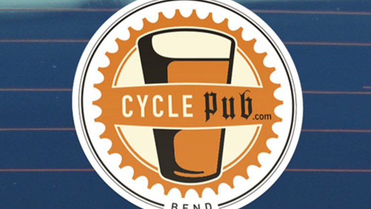 Cycle Pub Bend Custom Circle Stickers