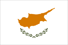 Cyprus Country Flag Sticker