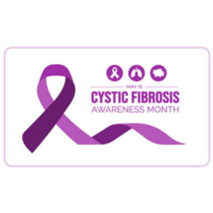 Cystic Fibrosis Awareness Banner Sticker