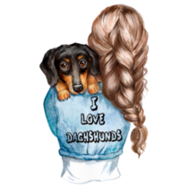 Dachshund Lovers Sticker