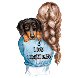 Dachshund Lovers Sticker