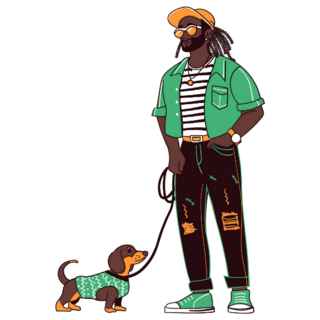 Dachshund Owner Sticker