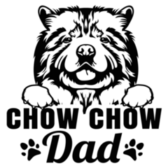 Dad Chow Chow Sticker