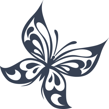 Dainty Butterfly Sticker