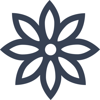 Daisy Flower Outline Sticker