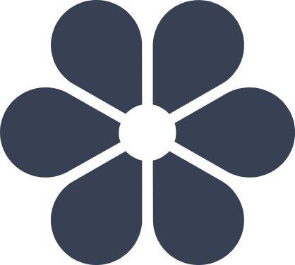 Daisy Flower Pedals Sticker