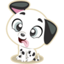 Dalmatian Cute Cartoon Sticker