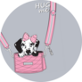 Dalmatian In Purse Sticker