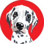 Dalmatian Pop Art Sticker
