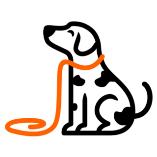 Dalmatian Ready To Walk Sticker