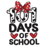 Dalmatian School Sticker
