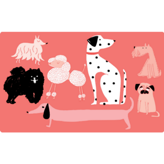 Dalmatian With Friends Sticker