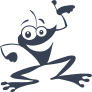 Dancing Toad Sticker