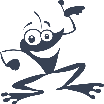 Dancing Toad Sticker