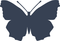 Dapper Butterfly Sticker