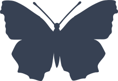 Dapper Butterfly Sticker