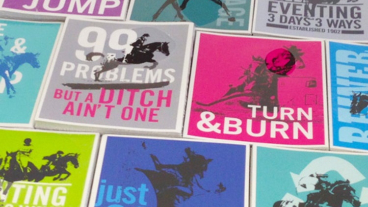 Dapple Bay Custom Rectangle Stickers