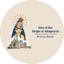 Day Of Altagracia Sticker