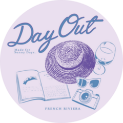 Day Out French Riviera Sticker