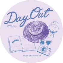 Day Out French Riviera Sticker
