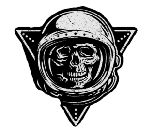 Dead Astronaut In Spacesuit Sticker