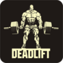 Deadlift Bodybuilder With Barbell Sticker